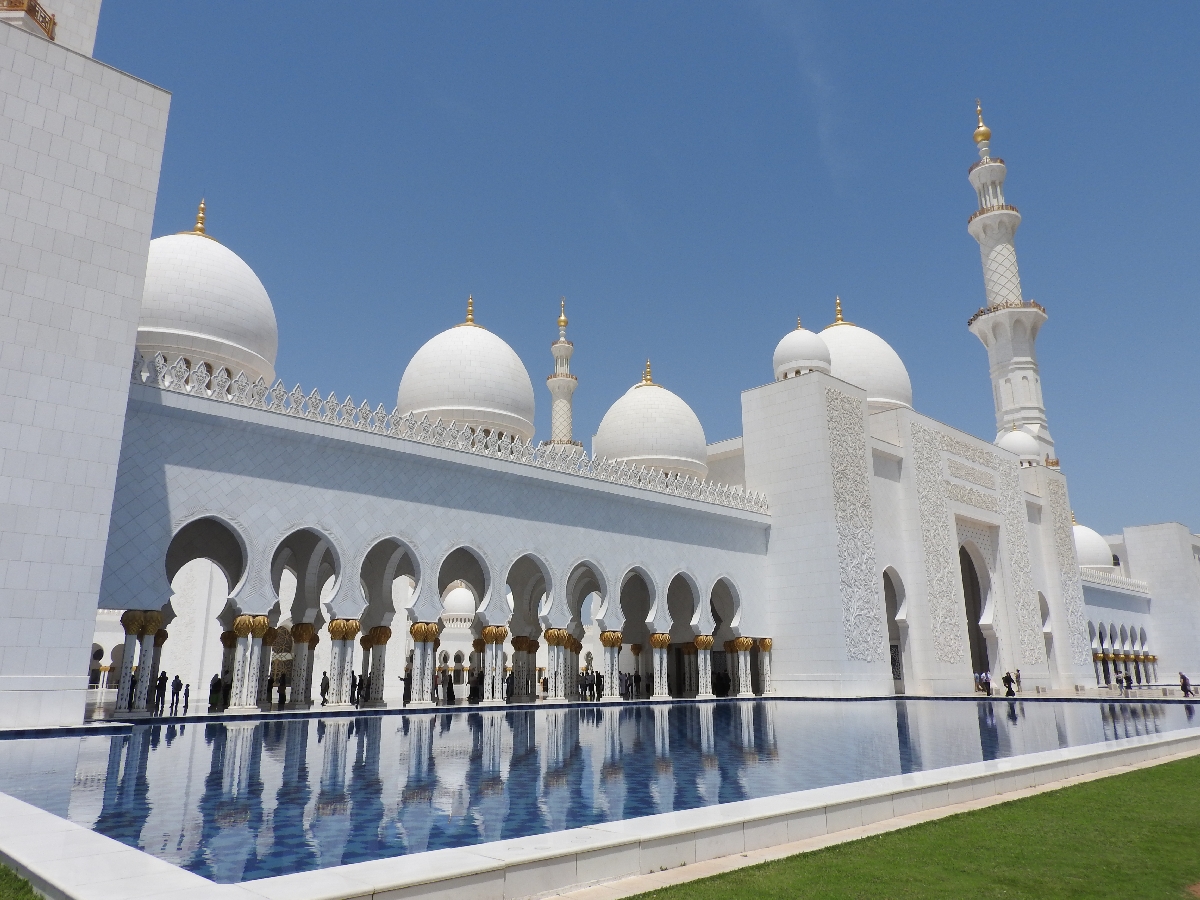 45 ABU DHABI Gran Moschea dello Sceicco Zayed